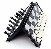Magnetic Chess Set with Folding Board for Kids and Adults - 10 inch